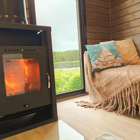 Landscape 2 Riverside With Sauna Wifi Bbq Terrace And Small Kitchen * Pello