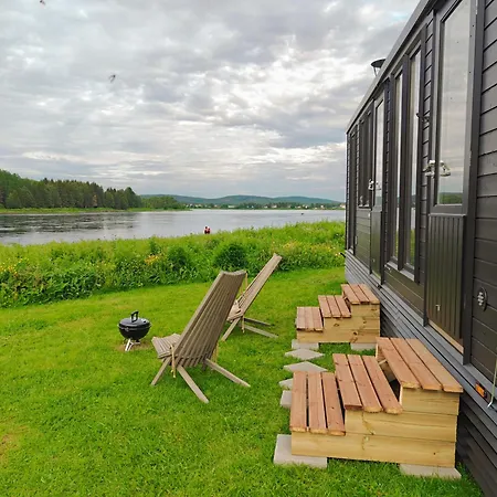 Landscape 2 Riverside With Sauna Wifi Bbq Terrace And Small Kitchen Huoneisto *